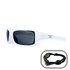 Triggernaut Lunettes De Soleil Nautiques Transmission - White Shark / Grey