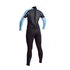 Combinaison Néoprène Typhoon Swarm Womens 3Mm Backzip Fullsuit - Blue 471050