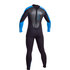 Combinaison Typhoon Swarm 3 / 2Mm Back-Zip Flat Lock - Noir / Bleu - 471001