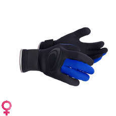 Gants De Combinaison Typhoon Dive 3Mm - Noir / Bleu Gants De Combinaison Typhoon Dive 3Mm - Noir / Bleu
