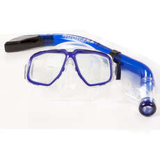Typhoon Pro Masque Et Tuba Set - Adulte - Bleu Typhoon Pro Masque Et Tuba Set - Adulte - Bleu