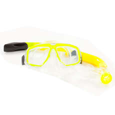 Typhoon Pro Masque Et Tuba Set - Adulte - Jaune Typhoon Pro Masque Et Tuba Set - Adulte - Jaune