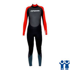 Typhoon Tempête Garçons 5Mm Hiver Wetsuit - Rouge Typhoon Tempête Garçons 5Mm Hiver Wetsuit - Rouge