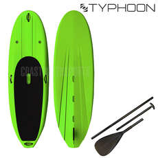 Typhoon Surfer 9'9 "sup Paddle Board & Paddle - Vert Typhoon Surfer 9'9 "sup Paddle Board & Paddle - Vert