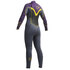 Viper Gul Femmes 5 / 3Mm Ourlets Bolt Sec Combinaison - Gris / Mulbry