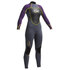 Vortex Gul Femmes 5 / 3Mm Ourlets Bolt Sec Combinaison 2015 - Gris / Mlbry