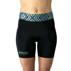 Short Paddle Vaikobi Femme Vocean - Noir / Sarcelle Vk-129 Short Paddle Vaikobi Femme Vocean - Noir / Sarcelle Vk-129