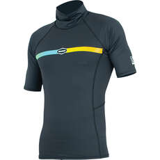 Manches Courtes Alder Cruz Rashvest - Noir Manches Courtes Alder Cruz Rashvest - Noir