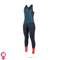 Femmes Mystic Diva 3 / 2Mm Long John Wetsuit - Teal Femmes Mystic Diva 3 / 2Mm Long John Wetsuit - Teal