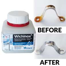 Wichard Wichinox Gel Nettoyant Pour Acier Inoxydable - Antirouille - 250 Ml
