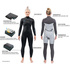 Combinaison Intégrale Dakine Mission 4/3Mm Chest-Zip - Noir Dk22W43Mz