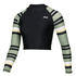 Mystic Jayde Crop Rashvest À Manches Longues - Vert Olive 220290