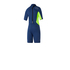 Combinaison Shorty Mystic Junior Star 3/2 Gbs Back Zip Flatlock - Bleu Nuit