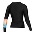 Mystic Womens Jayde Rashvest À Manches Longues - Arc-En-Ciel 220293