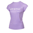 Mystic Womens Star Rashvest À Manches Courtes - Lilas Pastel 220296