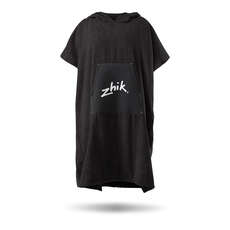 Zhiken Poncho À Capuche / Serviette / Robe À Langer - Noir Zhiken Poncho À Capuche / Serviette / Robe À Langer - Noir