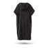 Zhiken Poncho À Capuche / Serviette / Robe À Langer - Noir
