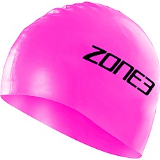 Bonnet De Bain En Silicone Zone3 - Rose Haute Visibilité