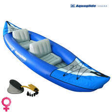 Aquaglide Yakima 2 Personne Kayak Gonflable & Pump Fixé Aquaglide Yakima 2 Personne Kayak Gonflable & Pump Fixé