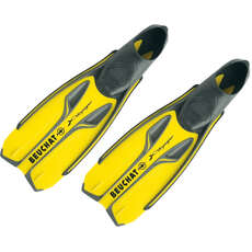 Palmes De Snorkeling Beuchat Voyager X - Jaune