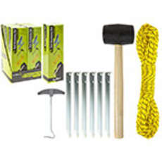 Ensemble D'accessoires Pour Tente Summit - Ensemble De Maillet, Piquets, Haubans Et Piquets