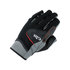 Championnat Gill Doigt Courts Voile Gants - Noir / Gris