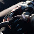 Championnat Gill Doigt Courts Voile Gants - Noir / Gris