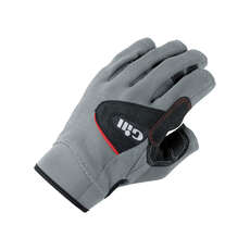 Gill Matelot Doigt Courts Voile Gants - Noir Gris Gill Matelot Doigt Courts Voile Gants - Noir Gris