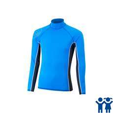 Manches Longues Pro Junior Gill Rash Vest - Bleu Manches Longues Pro Junior Gill Rash Vest - Bleu