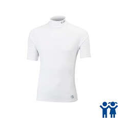 Gill Junior Manches Courtes Uv Rash Vest - Blanc Gill Junior Manches Courtes Uv Rash Vest - Blanc