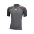 Gill Mens Sport Uv Manches Courtes Rash Vest - Ash / Graphite