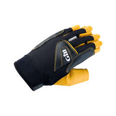 Gill Pro Short Gants De Voile À Doigts - Noir