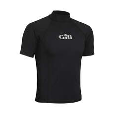 Gill Uv Manches Courtes Rash Vest - Black Gill Uv Manches Courtes Rash Vest - Black