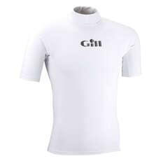 Gill Uv Manches Courtes Rash Vest - Blanc Gill Uv Manches Courtes Rash Vest - Blanc