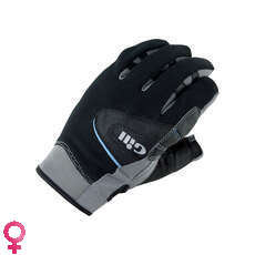 Gill Femmes Champ Voile Gants - Noir / Gris