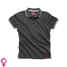 Gill Femmes Crew Polo - Charbon