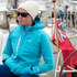 Gill Femmes Capuche Pro Softshell Jacket - Bleu