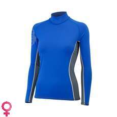 Gill Femmes Manches Longues Pro Rash Vest - Bleu Gill Femmes Manches Longues Pro Rash Vest - Bleu