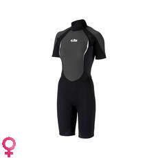 Gill Femmes Siren Shorty Combinaison Voile - Jet Black Gill Femmes Siren Shorty Combinaison Voile - Jet Black