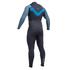 Gul Flexor 3 / 2Mm Chestzip B / S Combinaison - Jet / Étain