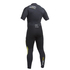 Gul Code Zero 3 / 2Mm Flatlock Manches Courtes Combinaison - Noir