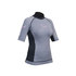 Gul Evotherm Womens Flatlock Manches Courtes Rash Guard - Gris / Noir