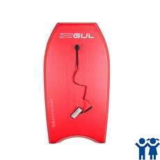 Gul Junior 36 Pouces Réponse Bodyboard - Rouge