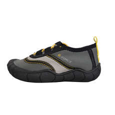 Chaussures De Plage Gul Junior Aqua - Noir / Jaune