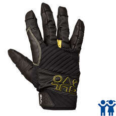 Gul Junior Evo Pro Gants De Voile À Bout Ouvert - Noir
