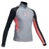 Gul Junior Flatlock Manches Longues Rashguard - Marl / Noir