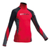 Gul Junior Flatlock Manches Longues Rashguard - Rouge / Noir