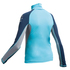 Gul Junior Flatlock Manches Longues Rashguard - Turquoise / Marine