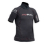 Gul Junior Flatlock Thermique À Manches Courtes Lycra - Noir / Noir