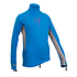 Gul Junior Girls Manches Longues Rashvest - Bleu / Argent